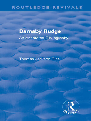 cover image of Routledge Revivals
